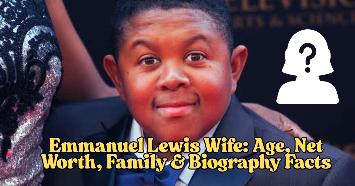 Emmanuel Lewis Wife Age, Net Worth, Family & Biography Facts