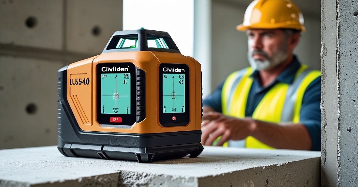 Civiliden LL5540 The Ultimate Laser Level Guide for Precision, Durability & Pro-Level Results