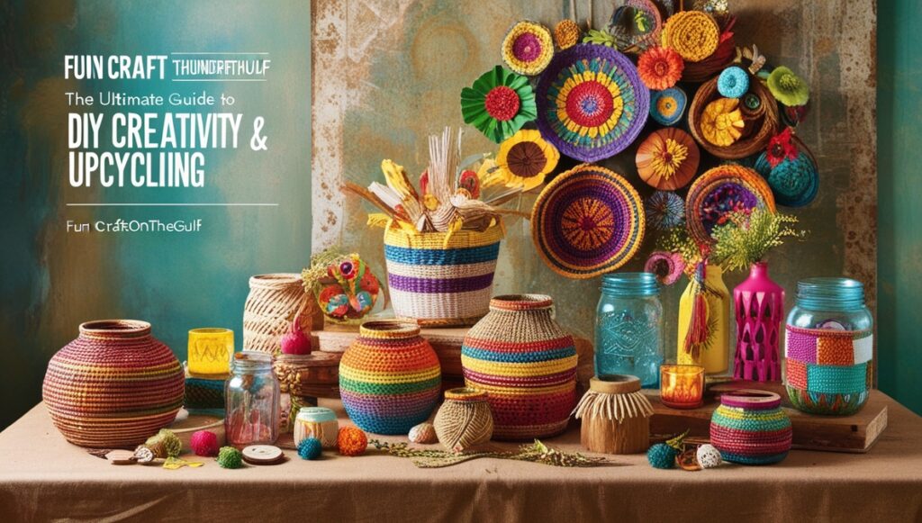 Fun Craft ThunderOnTheGulf The Ultimate Guide to DIY Creativity & Upcycling 1