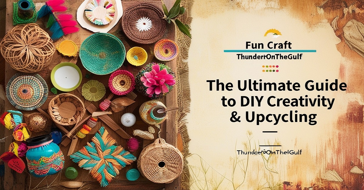Fun Craft ThunderOnTheGulf The Ultimate Guide to DIY Creativity & Upcycling