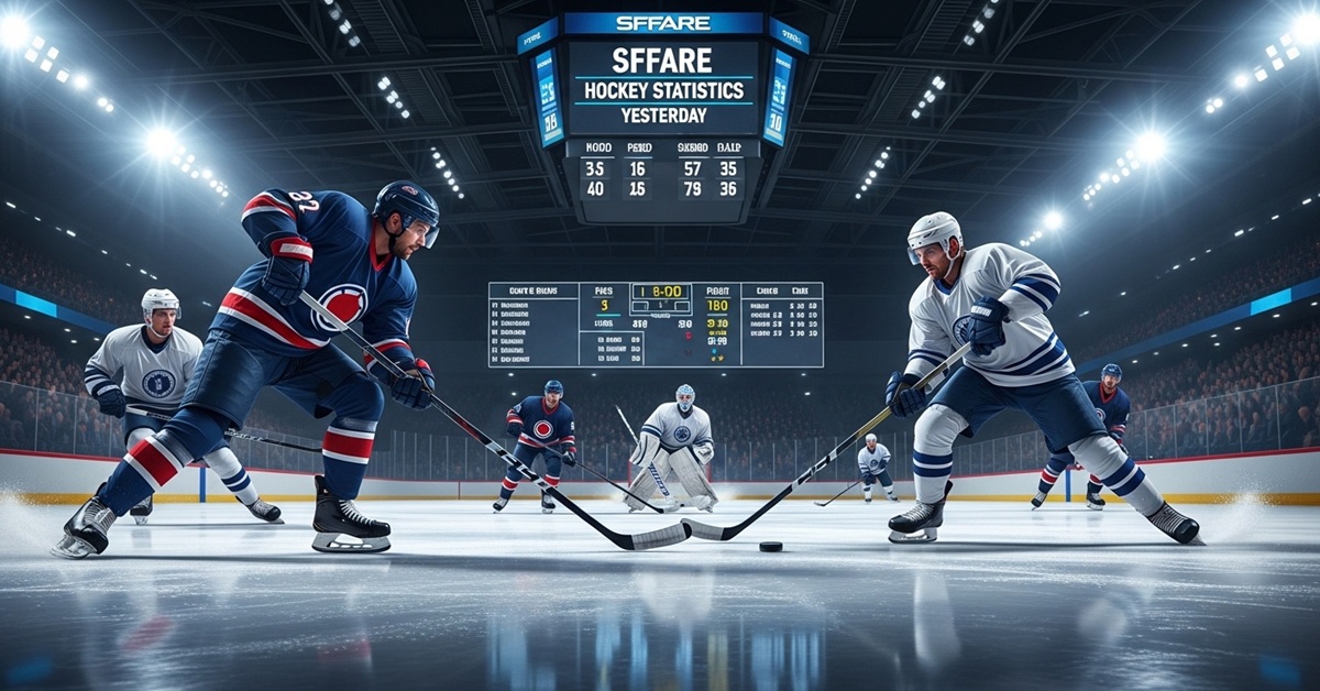sffarehockey statistics yesterday