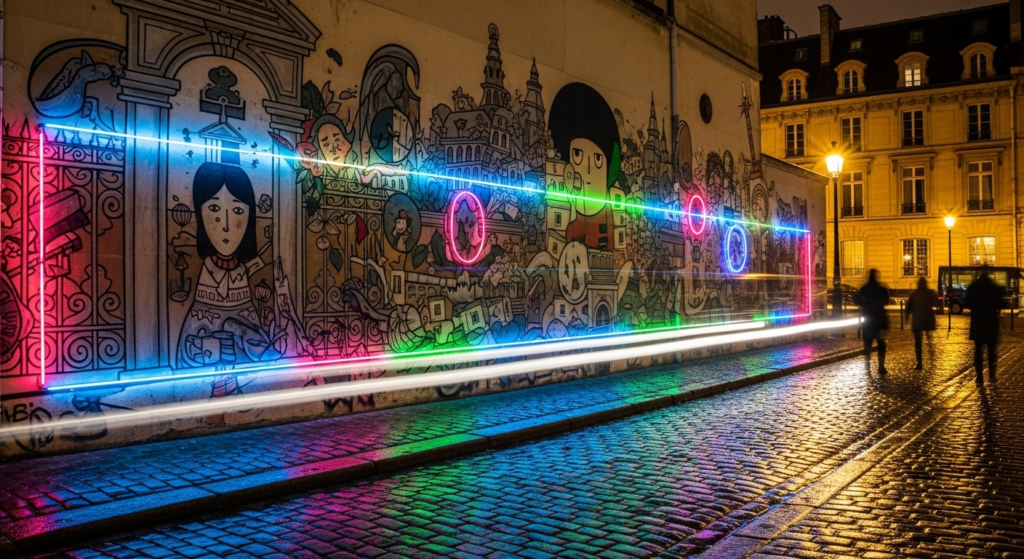 playbattlesquare exploring paris after dark